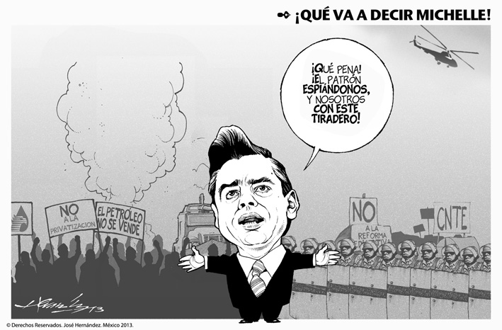 ¡Qué va a decir Michelle!